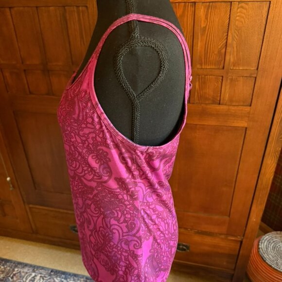 New Balance Print Athletic/Yoga Tank by Aneka Size Large - Picture 4 of 8